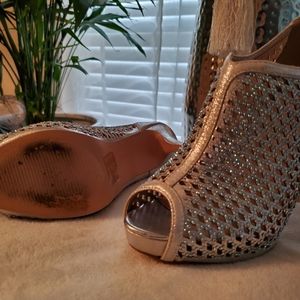 Silver heels